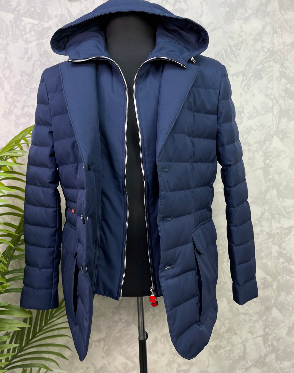 Пуховик с подстежкой Kiton