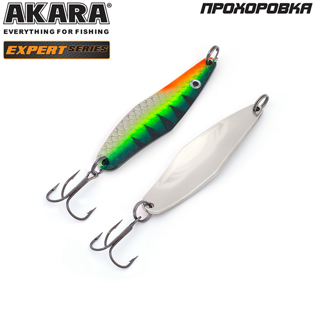 Блесна колебалка Akara Expert Прохоровка 80 мм 18 гр. 18/SIL