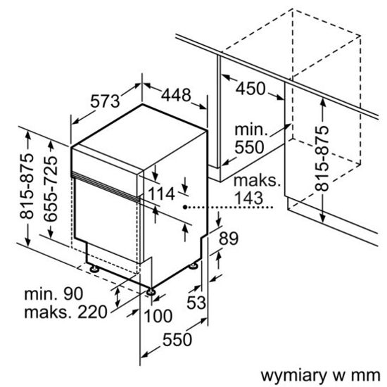 Встраиваемая посудомоечная машина Siemens SR 556S01