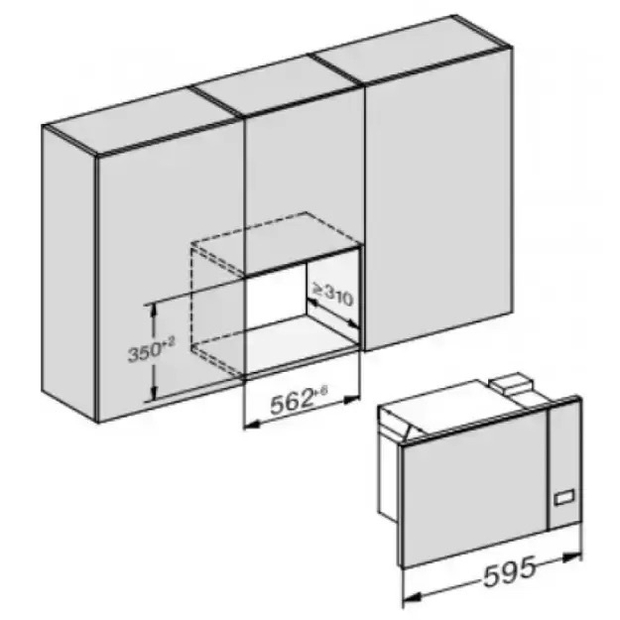 Встраиваемая микроволновая печь Miele M2230SC OBSW