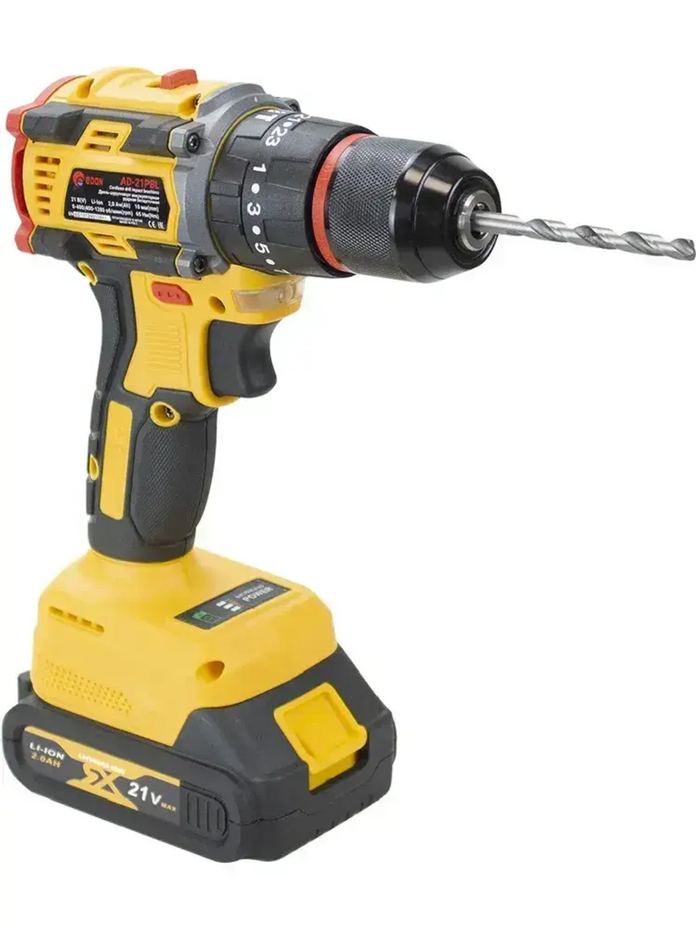 Дрель шуруповерт аккумуляторная ударная