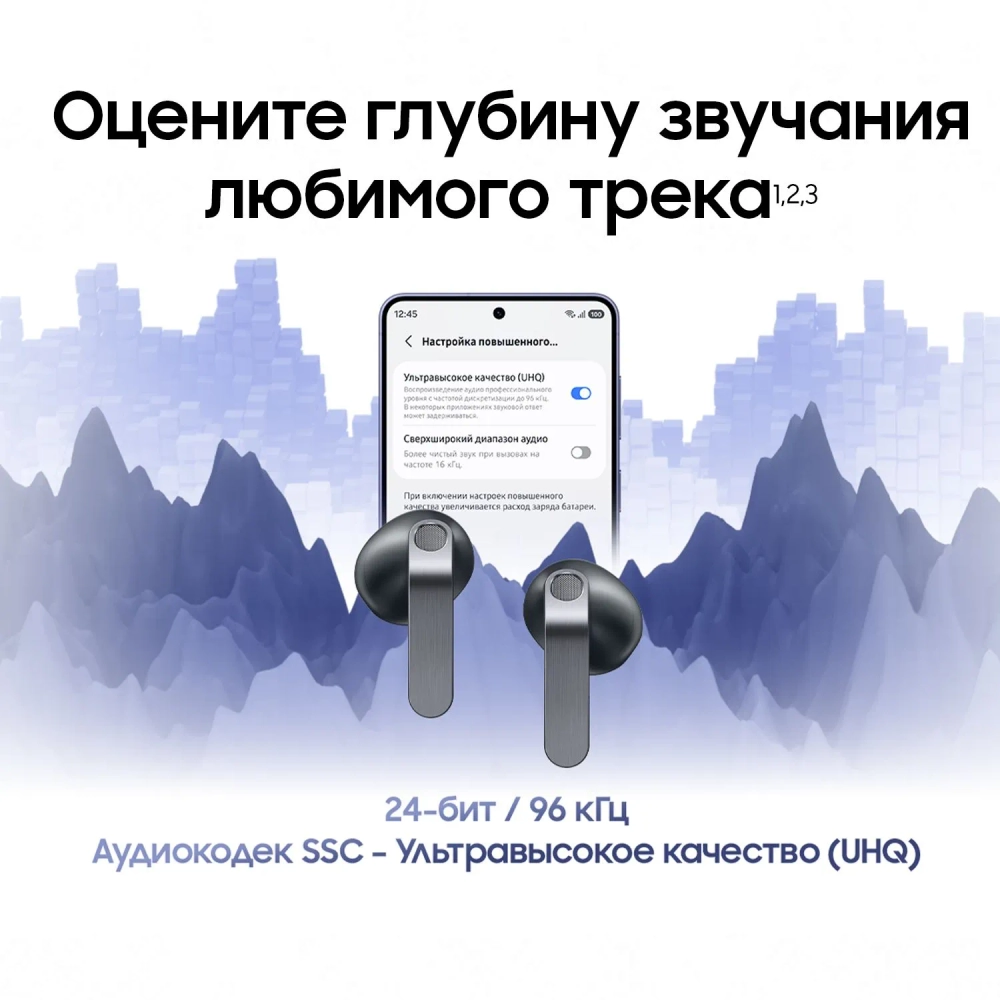 Наушники Samsung Galaxy Buds4 SM-R540NZKACIS