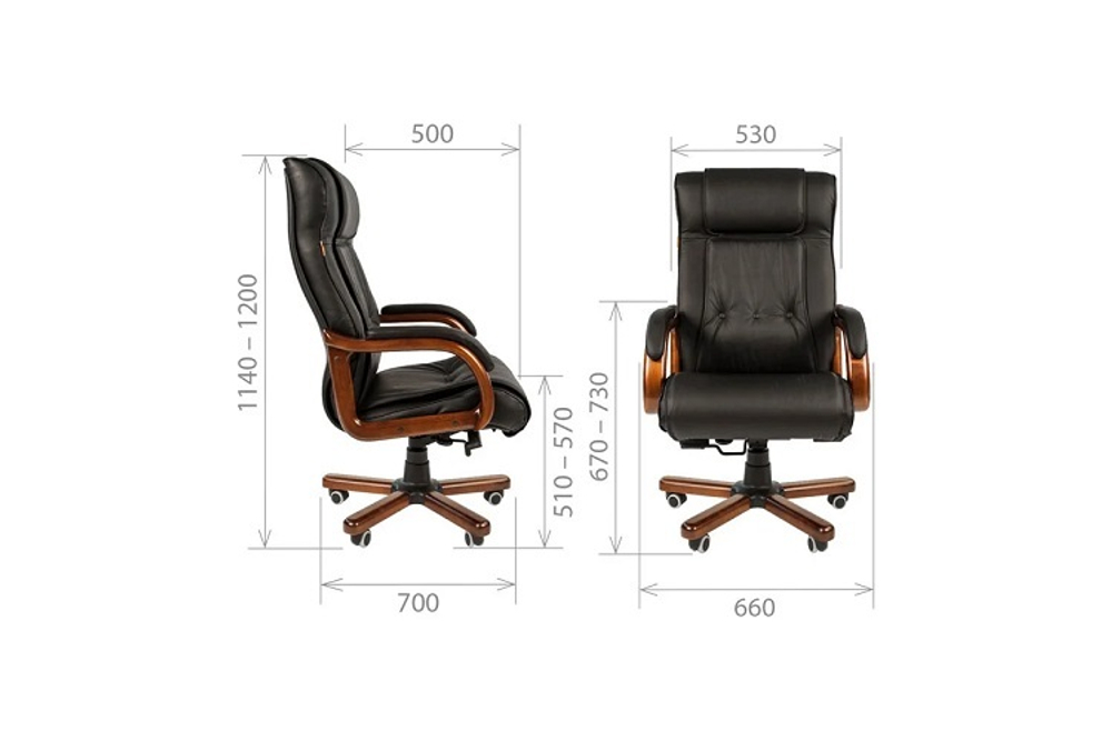 Кресло офисное Chairman 653