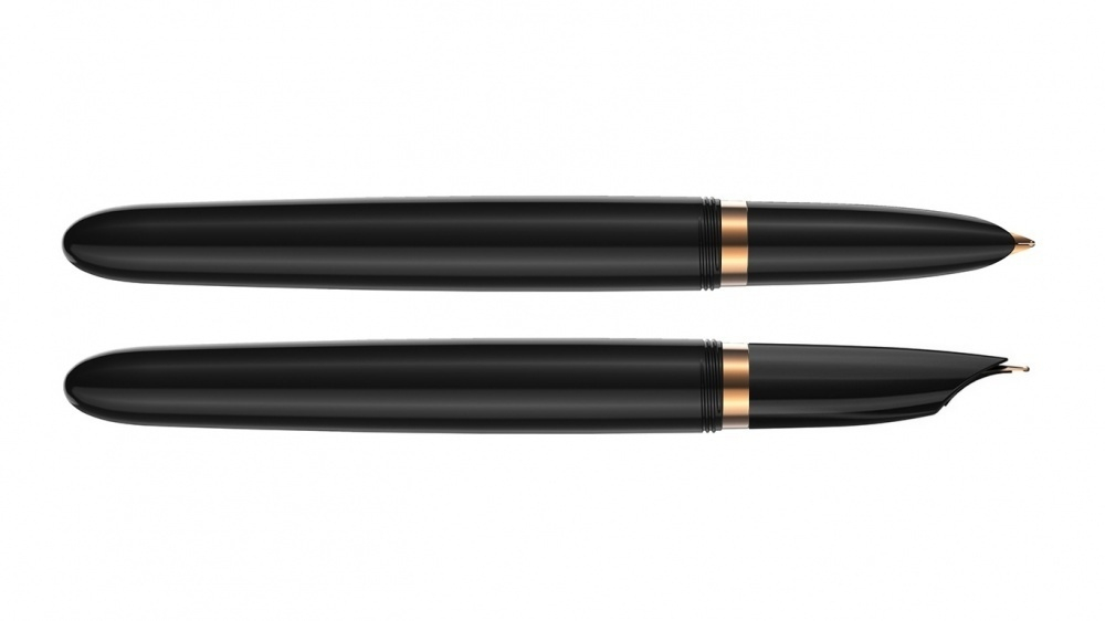 Перьевая ручка Parker 51 DELUXE BLACK GT, перо F