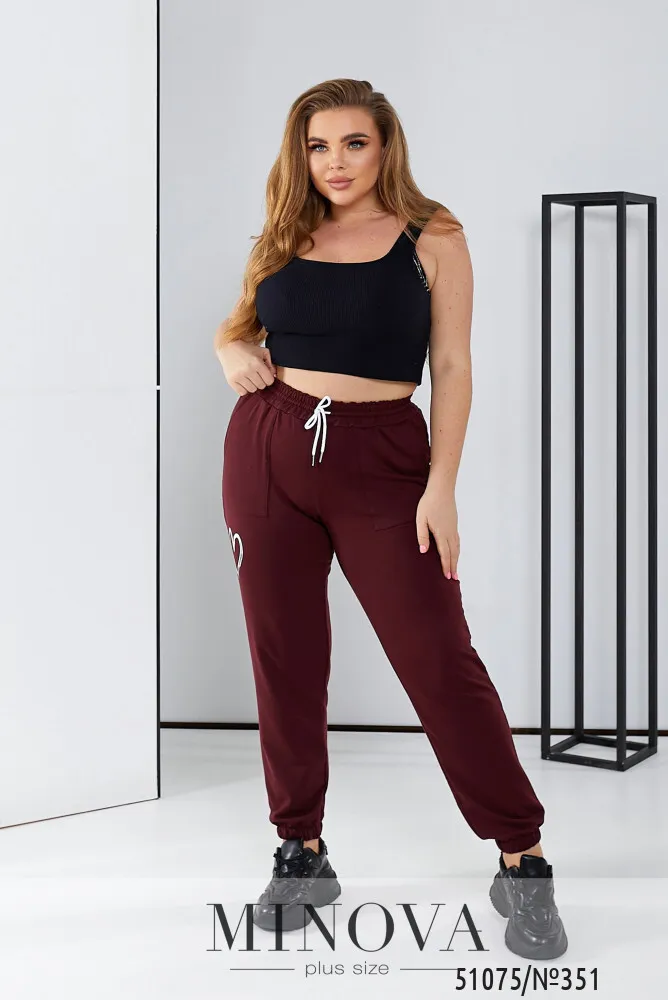 Штаны 351-бордо Minova