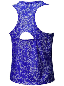 Футболка для девочки теннисная Nike Court Dri-Fit Victory Tank Printed G - concord/white