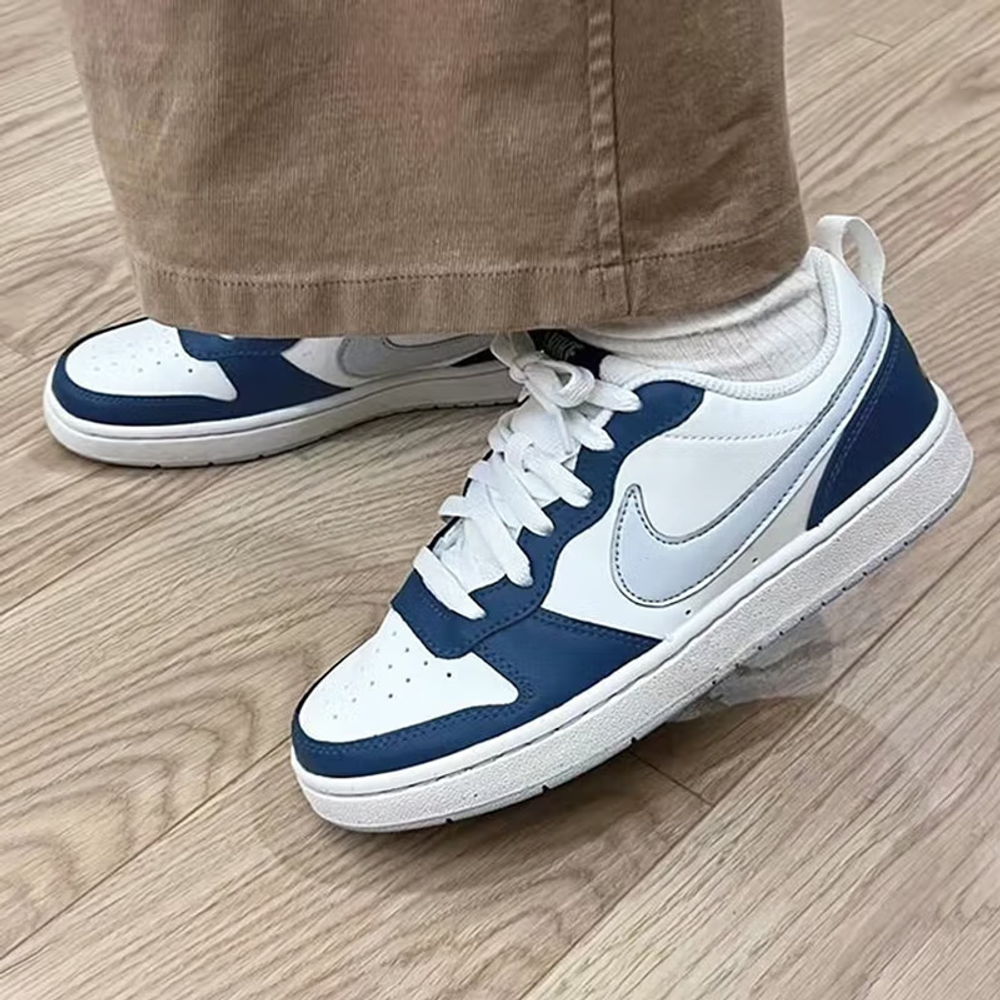 Женские кроссовки Nike Court Borough Low 2 SE 'White Valerian Blue' BQ5448-121