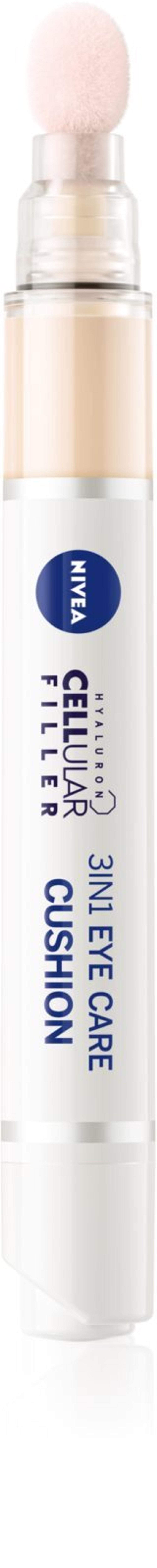 Nivea Hyaluron Cellular Filler - тонизирующий увлажняющий крем для глаз /  01 Light 4  ml  / GTIN 4005900853578
