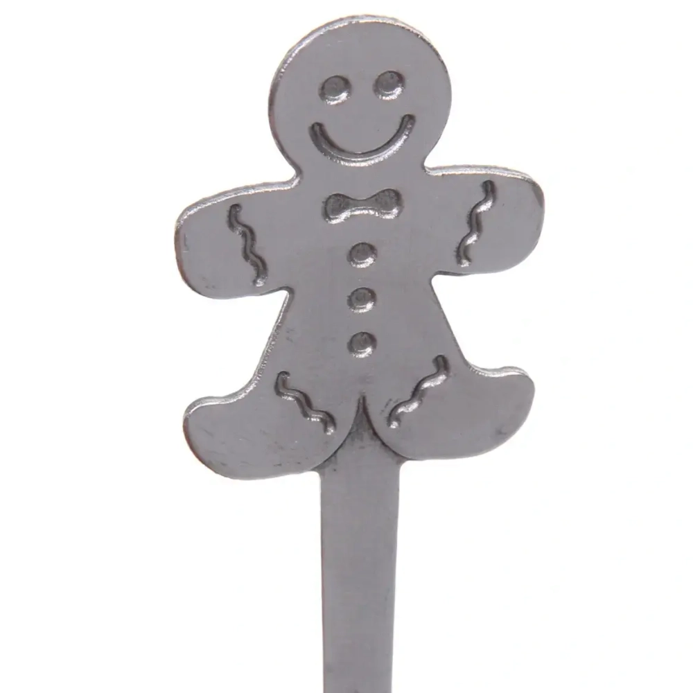 Набор чайных ложек 4шт «Новогодние символы» в подарочной коробке, серебро