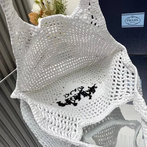 Женская сумка-тоут PRADA RAFFIA