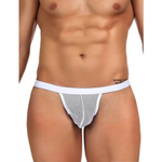Стринги мужские в сетку белые (S)