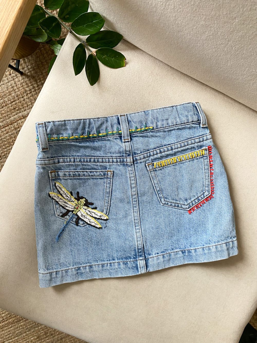 Джинсовая юбка Gucci, 104