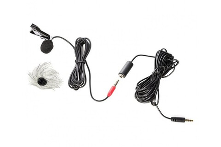 Микрофон петличный Saramonic SR-LMX1+ для смартфонов, разъем 3,5 мм TRRS