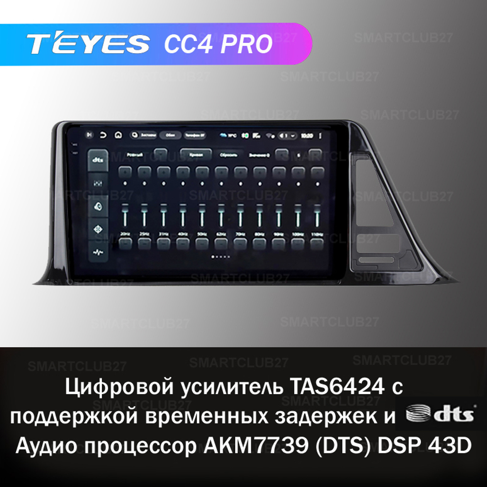 Teyes CC4 Pro 9" для Toyota C-HR 2019+ (тип1)