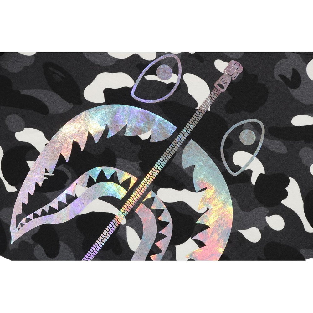 A Bathing Ape City Camo Shark Crewneck Ss24 черный