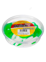 Твистер несъедобный Helios Din 3,11"/7,9см Pepper Red 30шт. (HS-33-030-N-30)