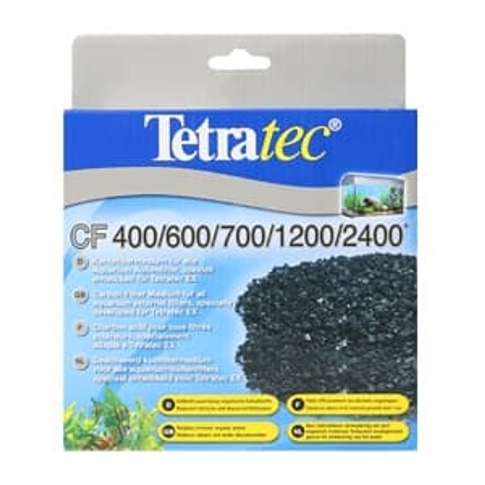 TetraTec CF 400/600/700/1200/2400 уголь для внешних фильтров Tetra EX 400/600/700/1200 (200 г)