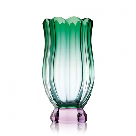 Ваза Moser Sirael Alexandrite & Green, 35 см