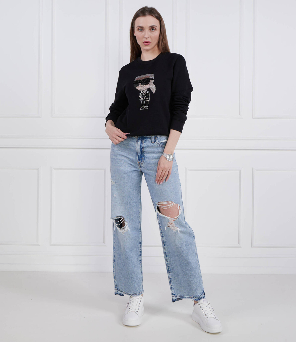 Худи ikonik 2.0 Karl Lagerfeld - черный(230W1870)