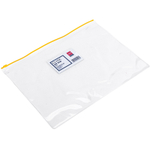 Папка-конверт на молнии DELI "Classic", А4, 0,17 мм, ассорти