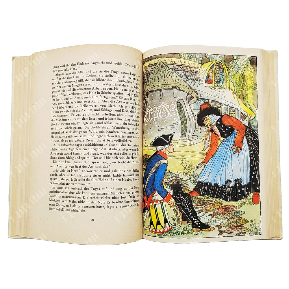 Der Brüder Grimm. Die Kinder... Band IV. / Братья Гримм. Детские сказки..Т. 4. 1956