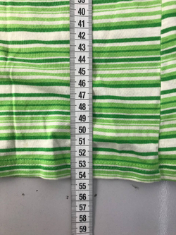 Футболка ТВОЁ салатовая в полоску 46 размер