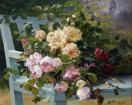 Картина Brookpace Fine Art Romantic Roses (93 x 77 см)