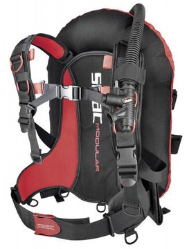 Жилет-компенсатор BCD Seac Modular Оne size Тип-крыло красный
