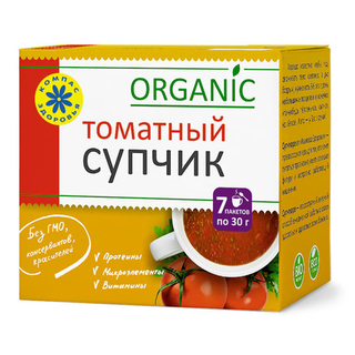 Крем-суп томатный Компас Здоровья, 30 г, 10 шт
