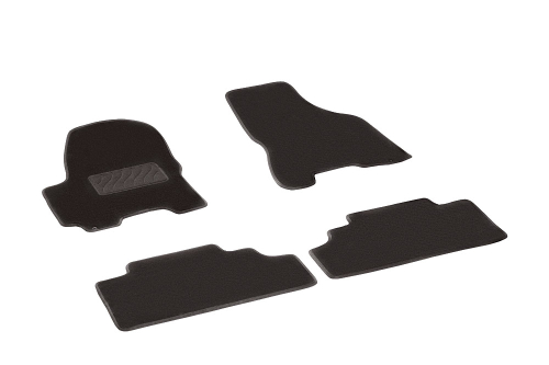 Ворсовые коврики LUX для KIA Sportage II 2004-2010, Seintex.83162