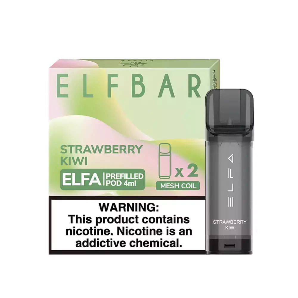 Elf Bar Elfa Pod - Strawberry Kiwi (x2, 5% nic)