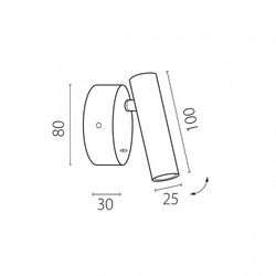 Бра Lightstar Omega 200546