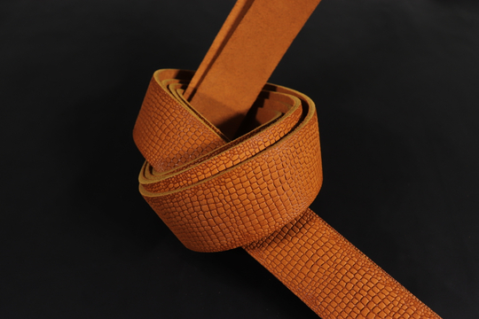 Ременная заготовка Рыжая + плита Геккон