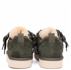 UGG Mens Lowmel Lo Sneaker Dark Green