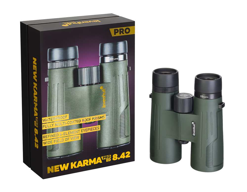 Бинокль Levenhuk New Karma PRO ED 8x42