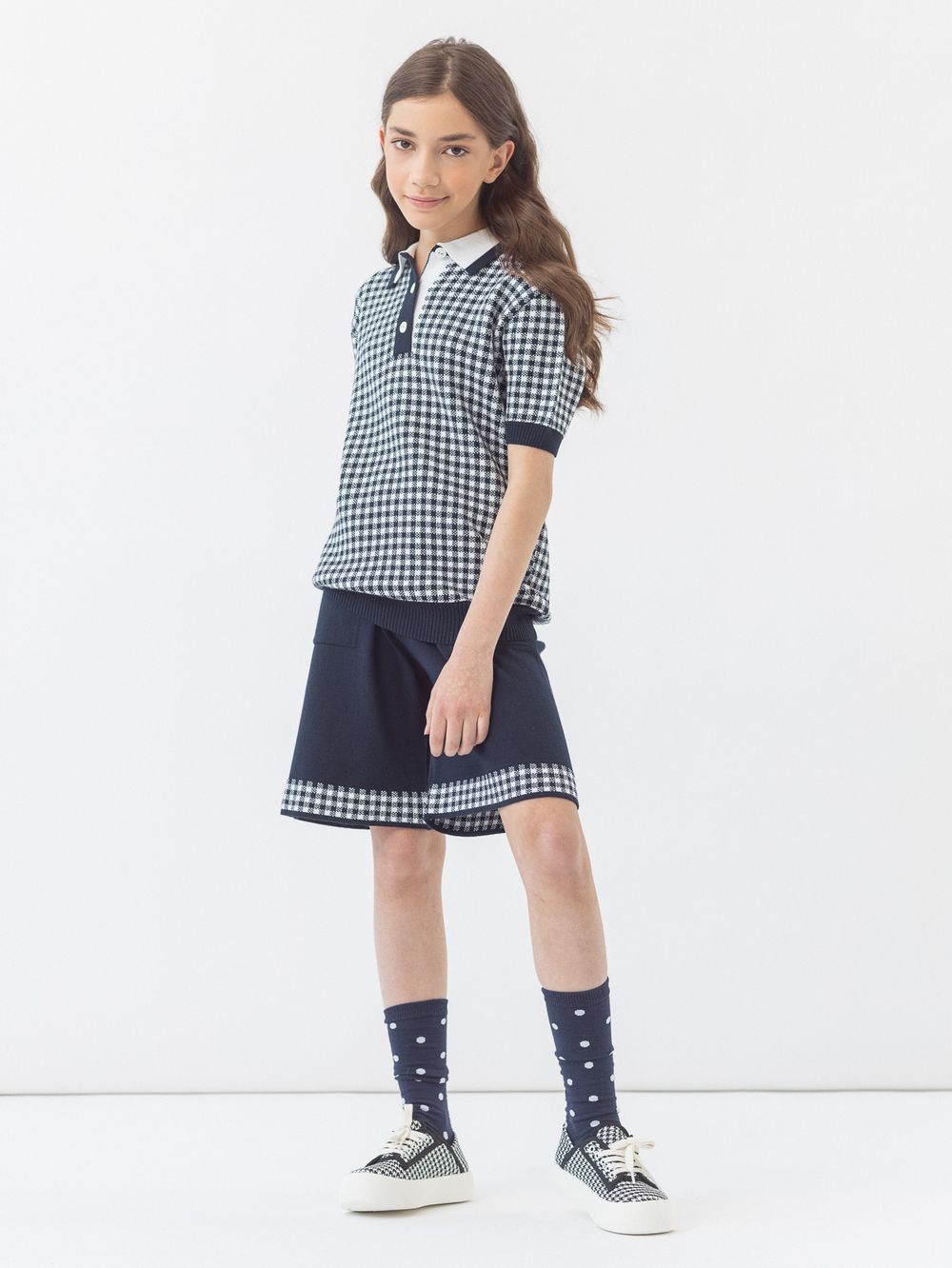 Джемпер поло для девочки