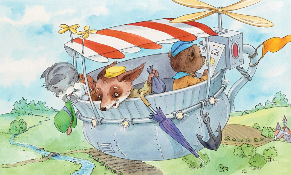 Жили-были То и Сё в городе Небось