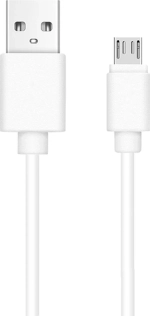 Кабель OLTO ACCZ-3015, USB - microUSB, 2А, 1м, белый