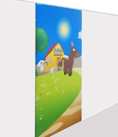 "Стена высокая" Мягкий модуль