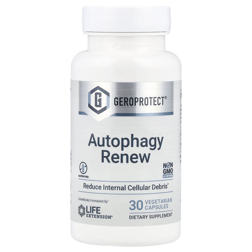 Life Extension, GeroProtect, Autophagy Renew, 30 вегетарианских капсул