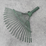Грабли веерные 22-ти зубые пластинчатые, порошковая окраска