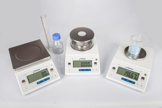 Лабораторные весы DEMCOM DL-313 с гирей