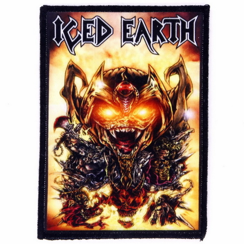 Нашивка Iced Earth Dark Genesis (600)