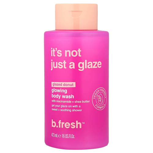 b.fresh, It's Not Just a Glaze, гель для душа с сияющим вкусом, глазированный пончик, 473 мл (16 жидк. унций)