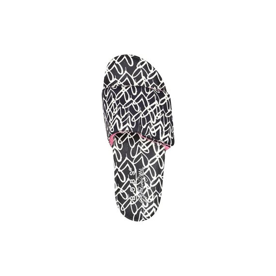 Skechers Bob's Pop Ups 2-Love &amp; Summer 'Black White'