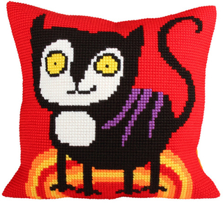 "Смешной кот"-5232  подушка