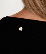 Хлопковый свитер Marc Cain - черный(XC 41.30 M56)