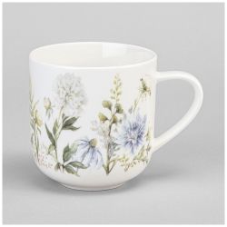 НАБОР КРУЖЕК LEFARD "GRASSES" НА ДЕРЕВ. ПОДСТАВКЕ 4 ШТ. 420 МЛ (КОР=6НАБ.)