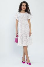 Платье Лапушка (белое) П13537-18М LT Collection