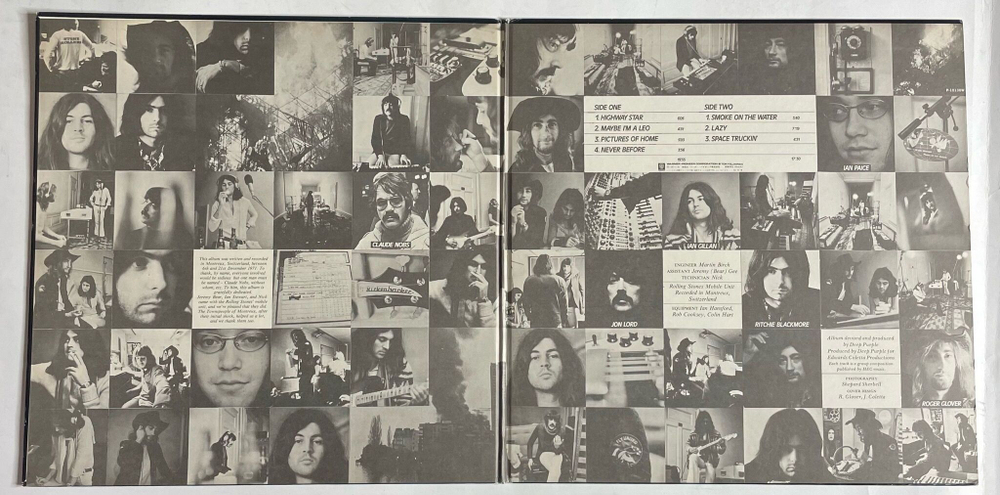 Винтажная виниловая пластинка LP Deep Purple Machine Head (Japan 1976) (No Obi) Highway Star